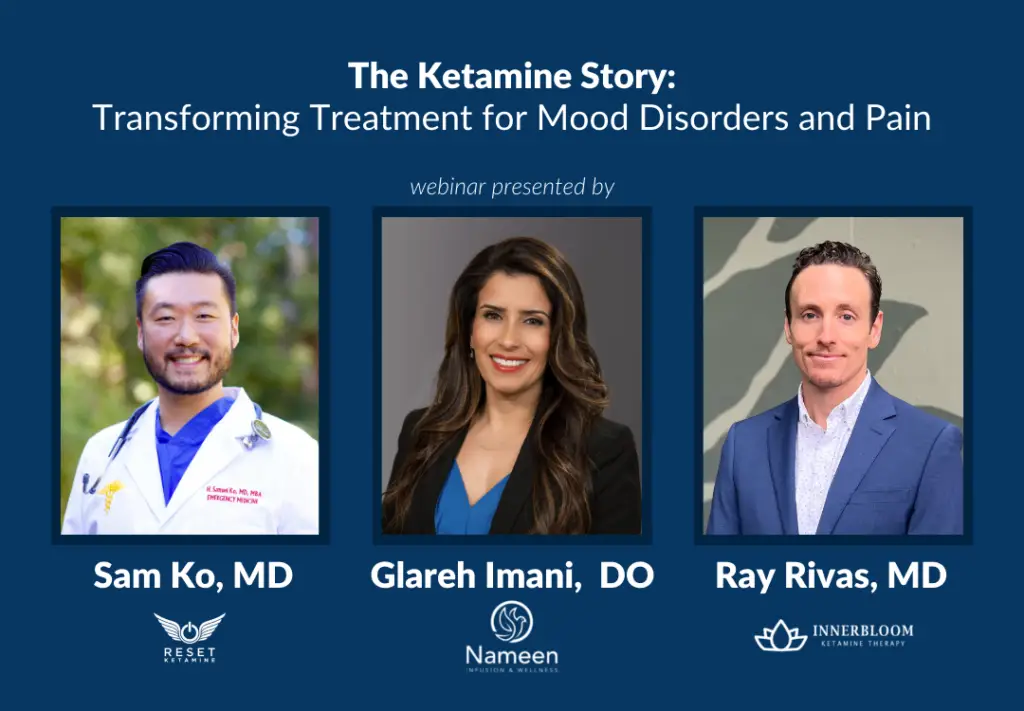 Webinar with Reset Ketamine by Nameen Infusion & Wellness